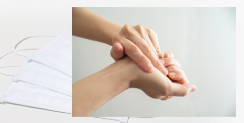 基本の手洗いと静電気除去　ウィルスを帯電させない