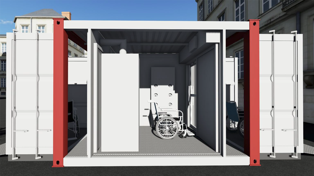 モバイル型クリーンルーム